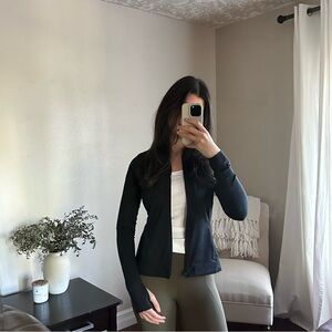 Abercrombie & Fitch Black Athletic Jacket